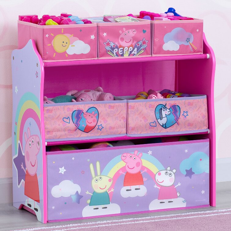 Delta Children Peppa Pig Design Toy Organizer & Reviews | Wayfair